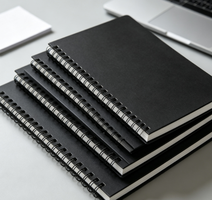 Ruled spiral notebook with thick paper - Image 2