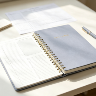 Undated Daily Productivity Planner