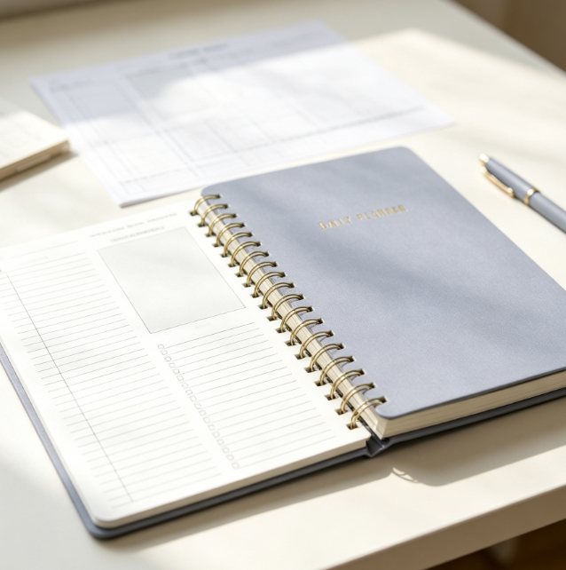 Undated Daily Productivity Planner