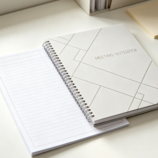 Business Meeting Planning & Record Notebook