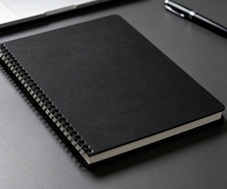 Office Spiral-Bound Meeting Notebook