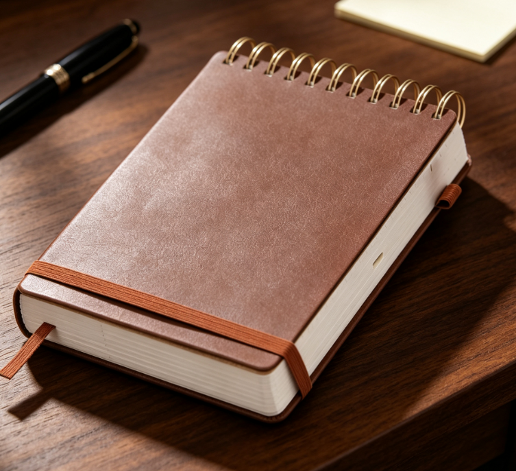 A5 Top-Spiral Ruled Journal - Image 2